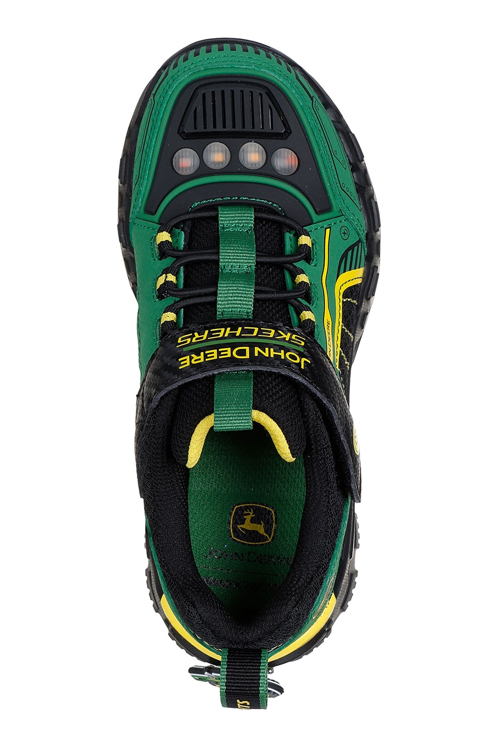 Skechers, Pantofi sport cu velcro Adventure Track Rugg, Verde