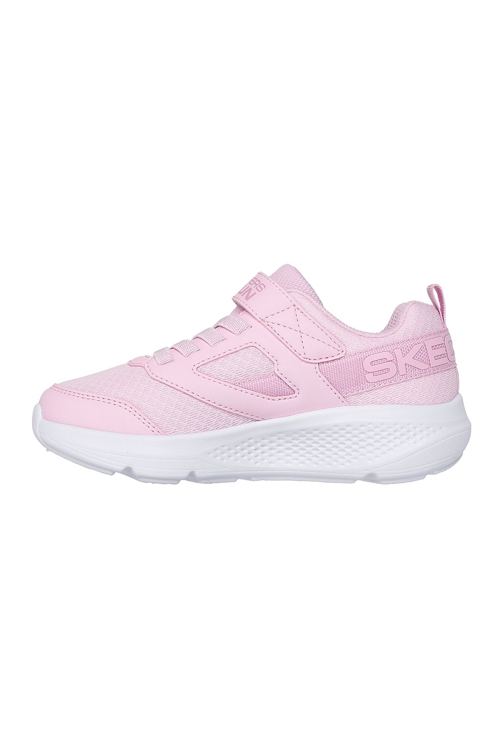 Skechers, Pantofi sport din material textil cu logo pentru alergare Go Run Elevate, Roz deschis, 28.5 EU