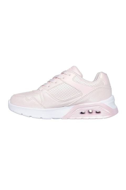 Skechers, Uno Lite 2.0 műbőr sneaker, Világos rózsaszín