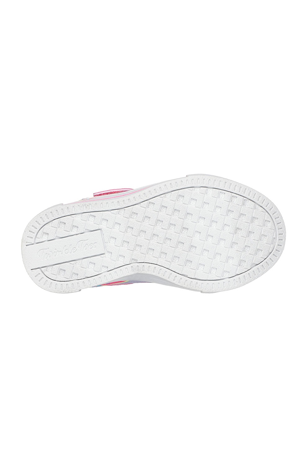 Skechers, Pantofi stralucitori cu velcro si lumini Twinkle Sparks