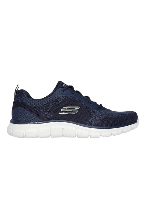 Skechers, Мрежести спортни обувки Track Glendor, Тъмносин