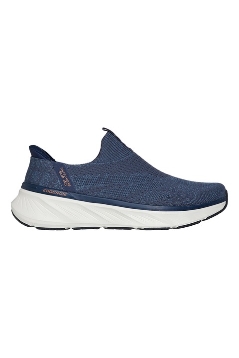 Skechers, Pantofi sport Edgeride Commissio Slip-Ins, Bleumarin