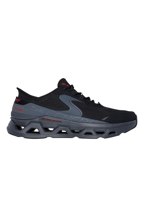 Skechers, Спортни обувки Glide Step Altus Slip-Ins, Черен/Tъмносив