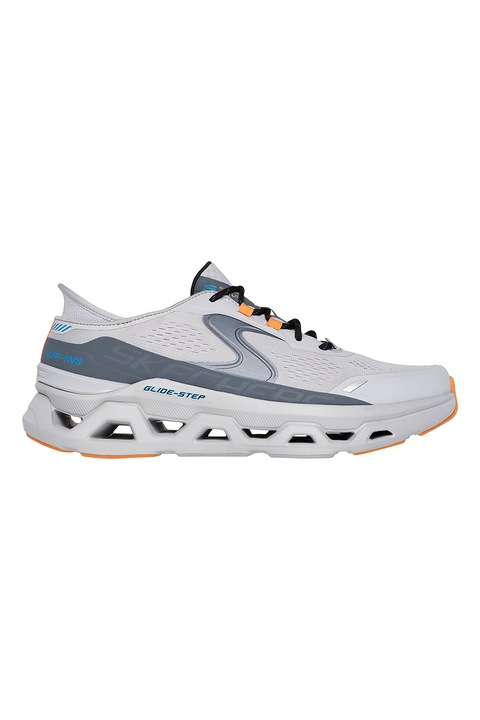 Skechers, Спортни обувки Glide Step Altus Slip-Ins, Светло сив