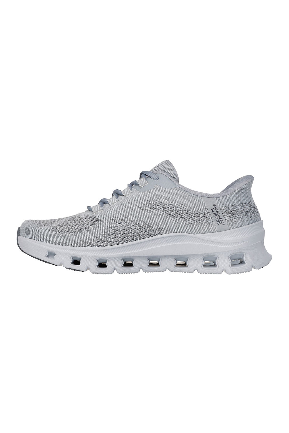 Skechers, Pantofi sport slip-on din material textil Glide-Step Pro