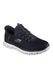 Skechers, Текстилни спортни обувки Glide-Step Noxus, Черен, 42.5