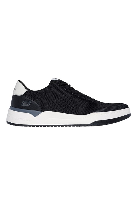 Skechers, Pantofi sport relaxed fit tricotati fin Corliss - Dorset, Negru