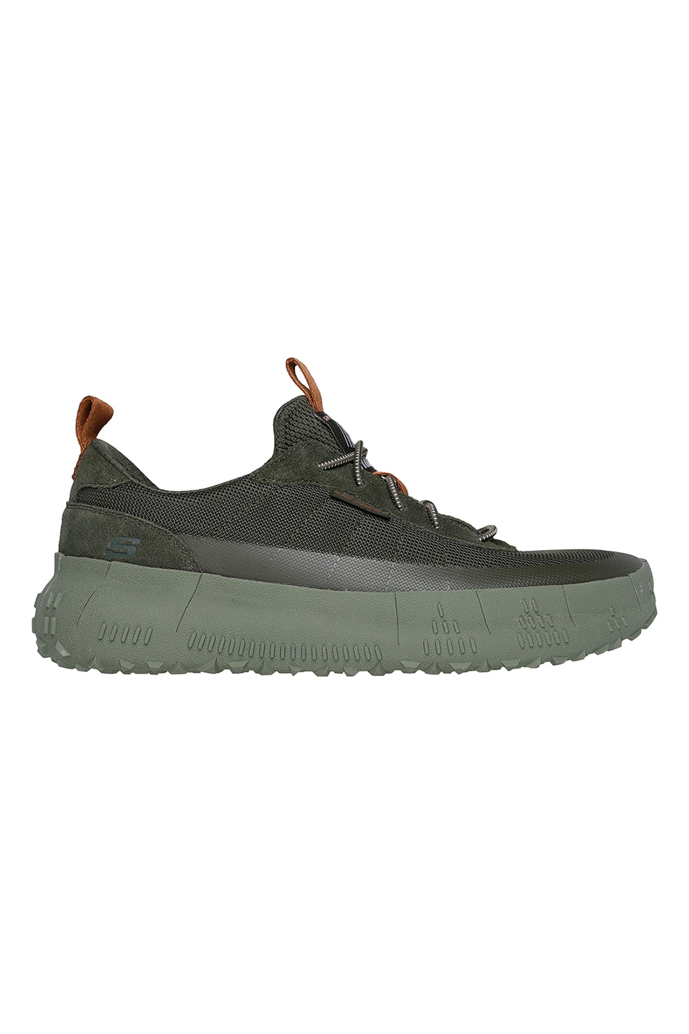 Skechers, Pantofi sport cu garnituri din piele intoarsa Revo
