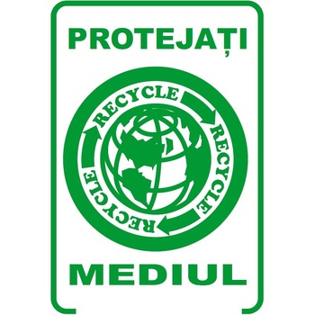 Set de 2 indicatoare A5- Protejati mediul Set de 2 indicatoare A5- Protejati mediul