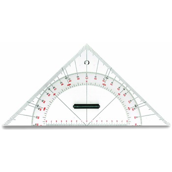Echer nautic 418 Arda, forma de triunghi isoscel, cu unghi de 45 grade, latura 32 cm Echer nautic 418 Arda, forma de triunghi isoscel, cu unghi de 45 grade, latura 32 cm