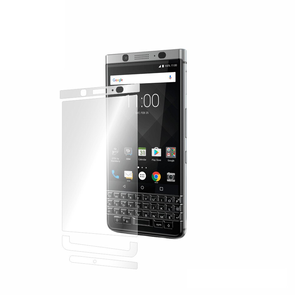 Folie Smart Protection BlackBerry KeyOne ecran,protectie completa ecran+Smart Spray®,Smart Squeegee® si microfibra incluse