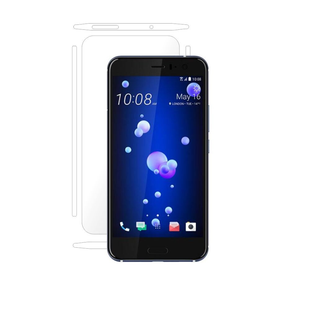 Folie Smart Protection HTC U11 spate si laterale,protectie completa spate si laterale+Smart Spray®,Smart Squeegee® ,microfibra si instructiuni instalare incluse