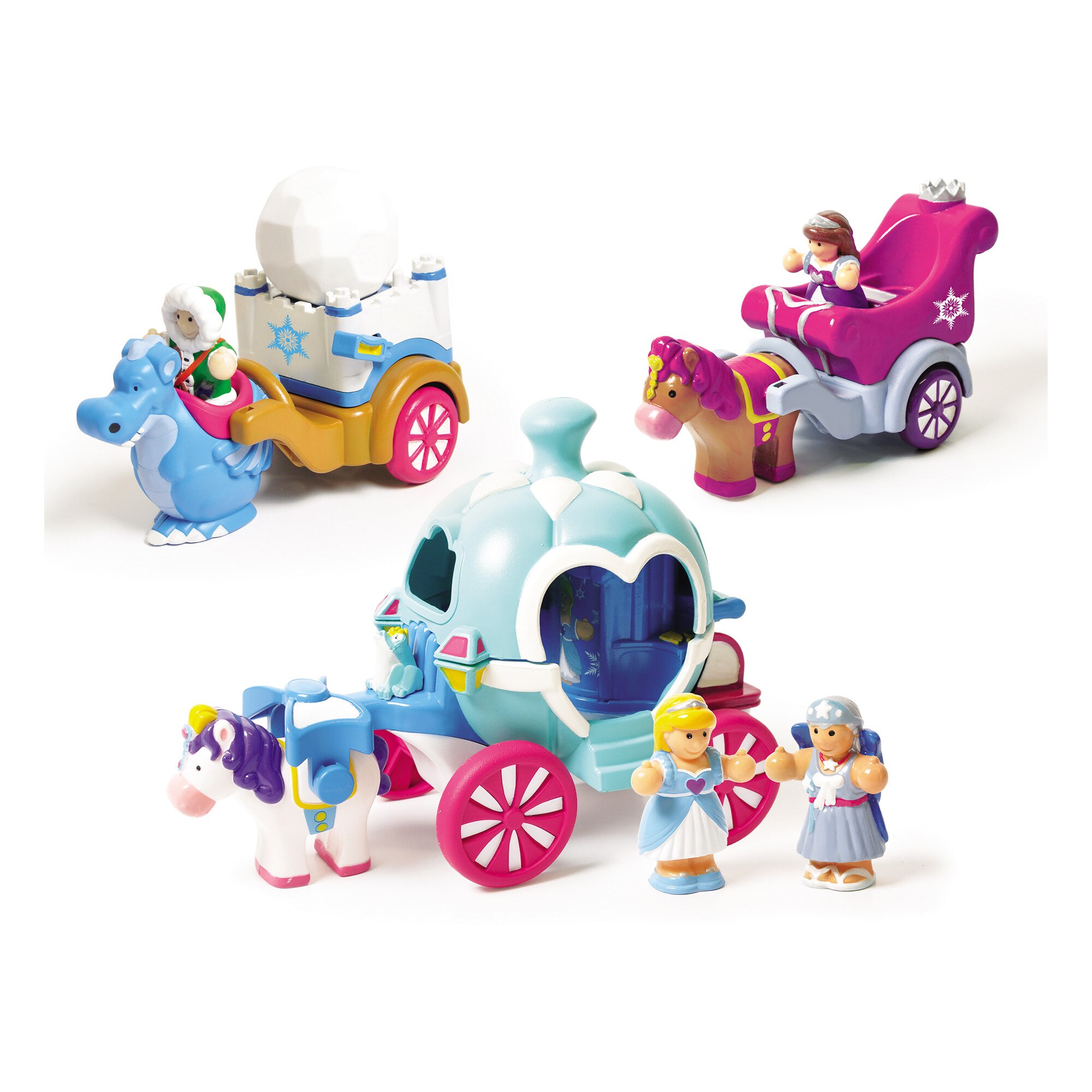 Vehicul WOW - Set triplu de basme - W10660