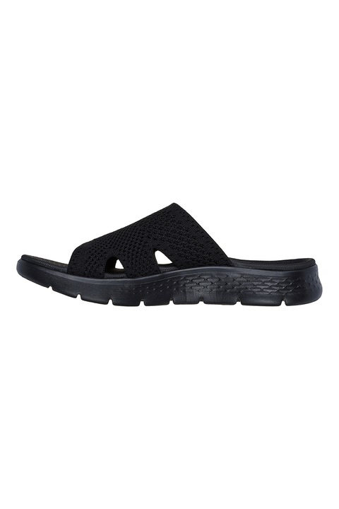 Skechers, Go Walk Flex textilpapucs, Fekete, 35