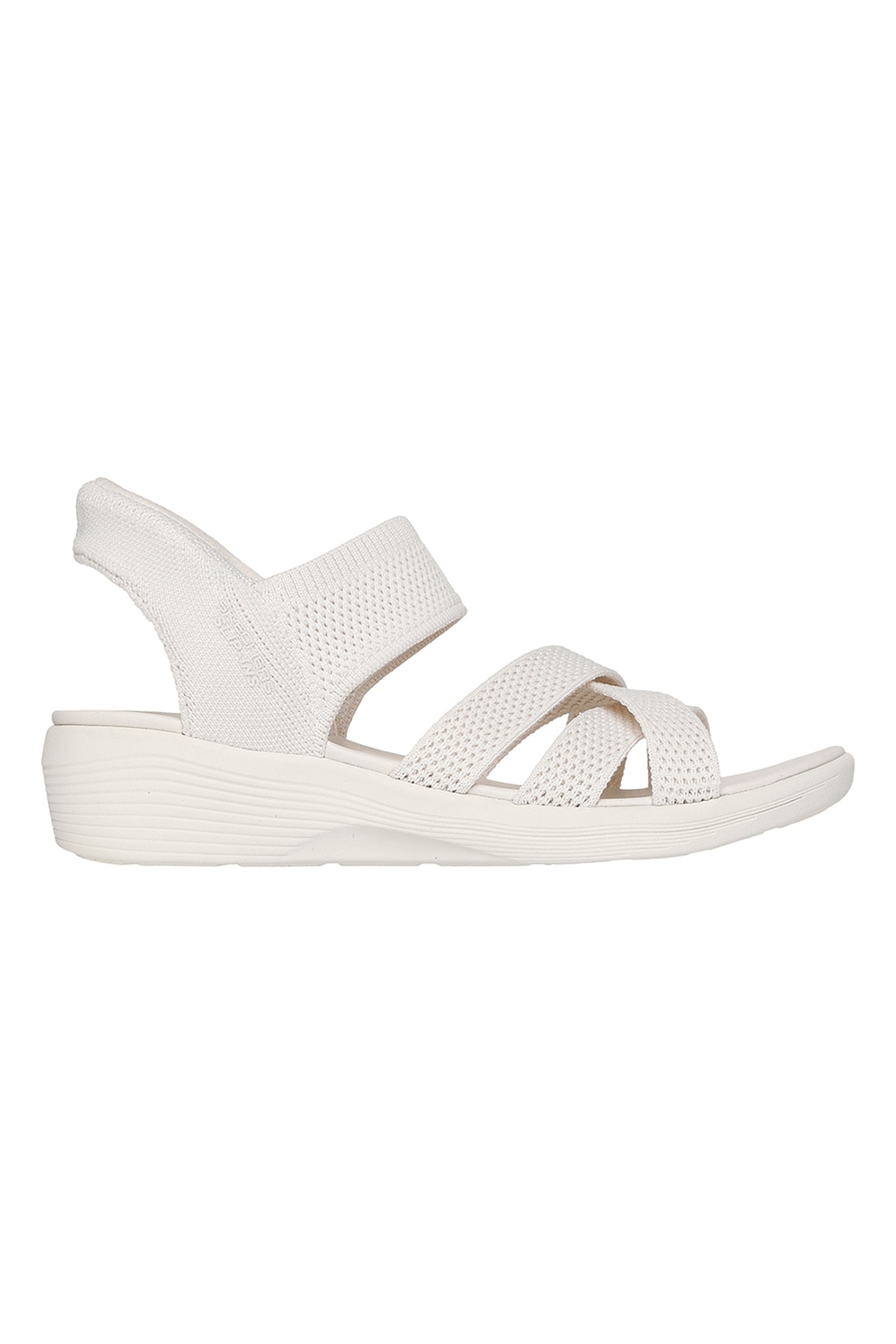 Skechers, Sandale Arya Slip-Ins™, Alb murdar, 39