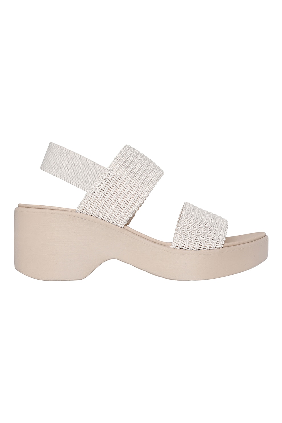 Skechers, Sandale Cali Day, Alb murdar, 38