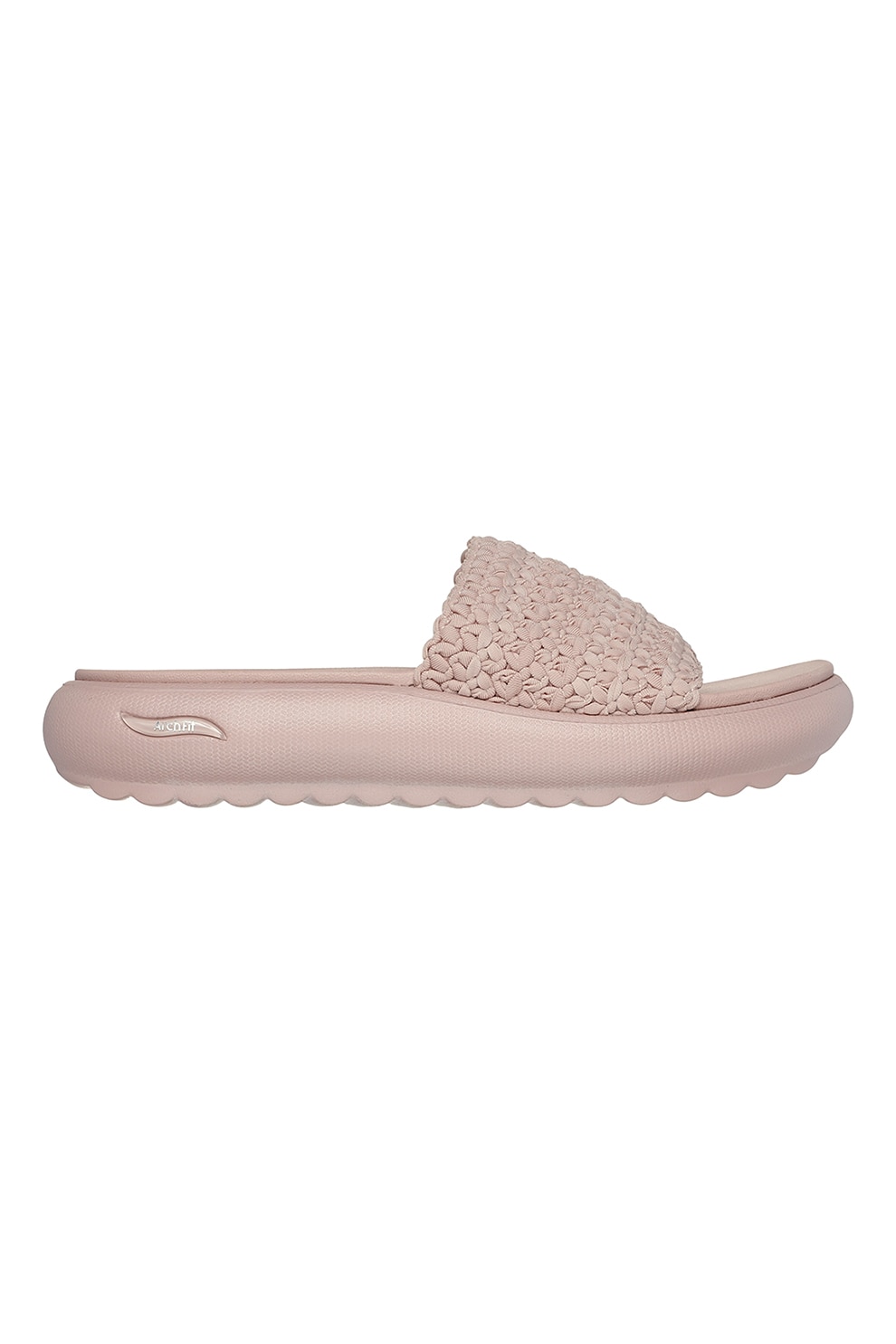 koiromama♡ Skechers, Papuci cu aspect brodat, Roz prafuit, 39 - eMAG.ro