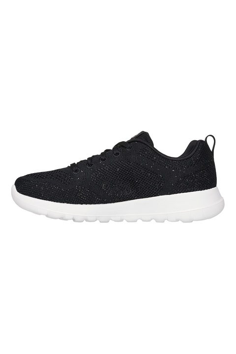 Skechers, Pantofi sport de plasa tricotata Go Walk Joy, Negru, 40