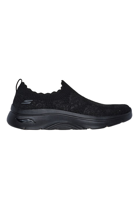 Skechers, Pantofi sport Air Cooled Arc Fit, Negru