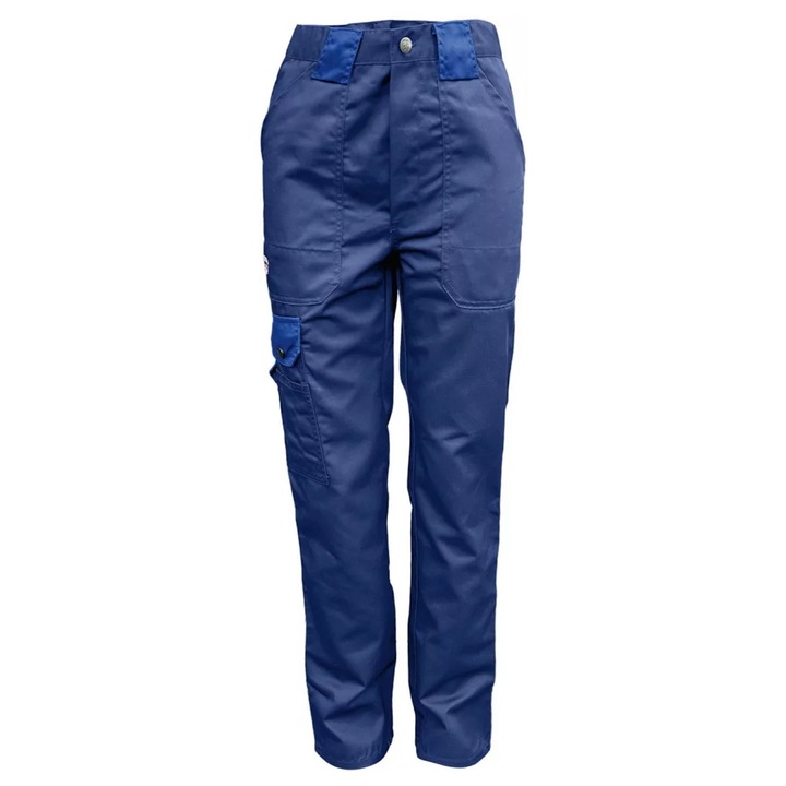 Declan® Classic 46295 Pantaloni de lucru, poliester/bumbac 265 g/m², Albastru inchis, marimea 64