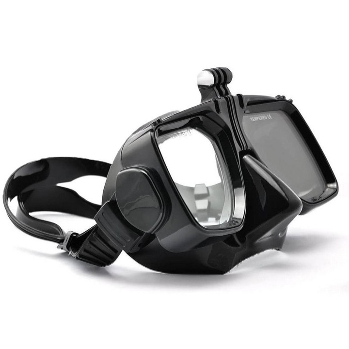 Búvármaszk markolattal GoPro, SJCAM, Xiaomi GP291 készülékekhez