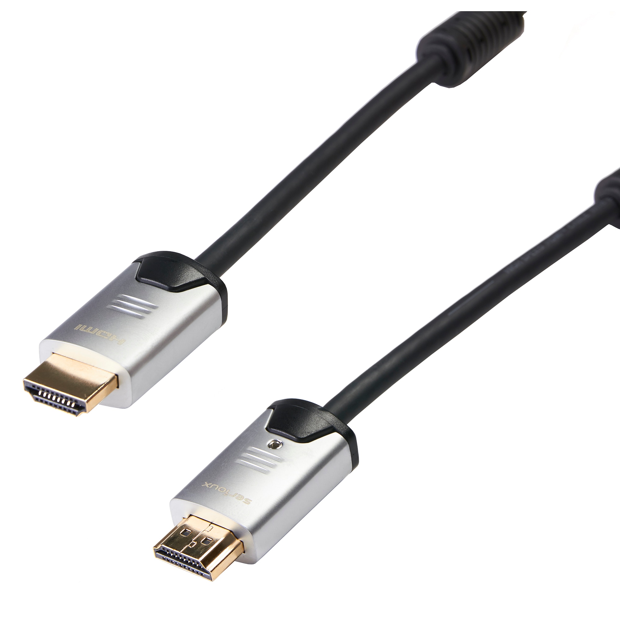 Cablu video Serioux Premium , HDMI - HDMI, Ethernet, 1.5m, negru