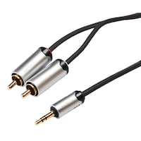 cablu audio serioux premium jack stereo 35mm - 2 porturi rca 3m negru imagen 16_0_
0