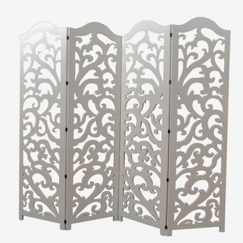 Paravan Accent 110278-1, Decorativ, Alb, 120/160 см Paravan Accent 110278-1, Decorativ, Alb, 120/160 см