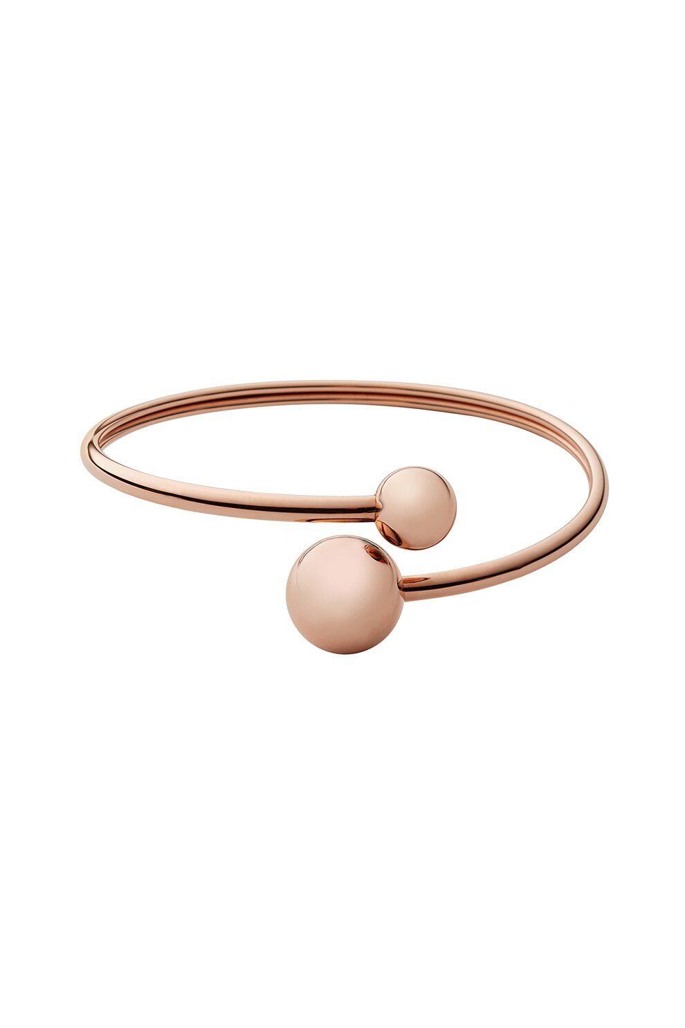Skagen, Bratara rigida Elin, Auriu rose
