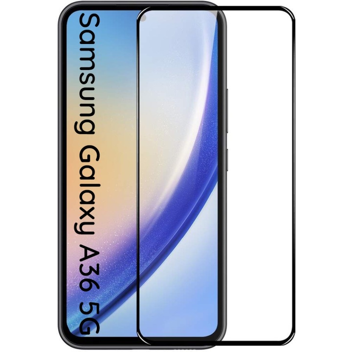 Folie pentru Samsung Galaxy A36 5G / Galaxy A56 5G, Sticla Securizata, Ultra HD, Protectie 9H, Montare Simpla, SKYDDAR 111D - Transparent