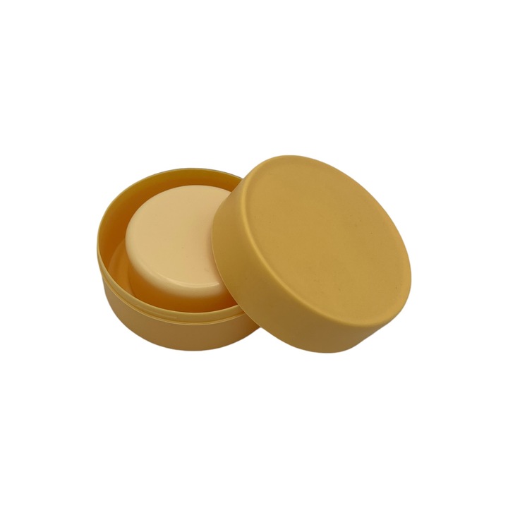 Set cutie transport si sapun hidratant cu unt de mango, parfum mango, 80 g