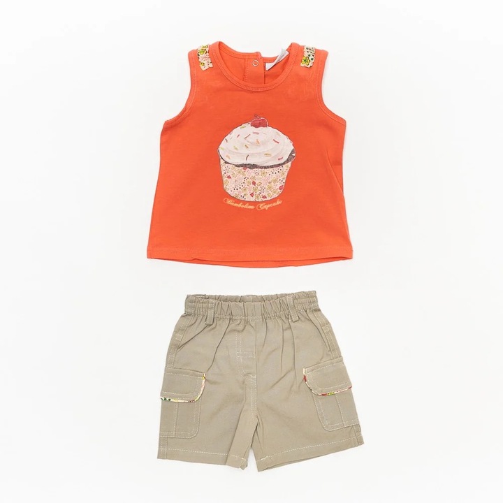 Compleu bebelusi, Bimbalina, 2 piese, 40225