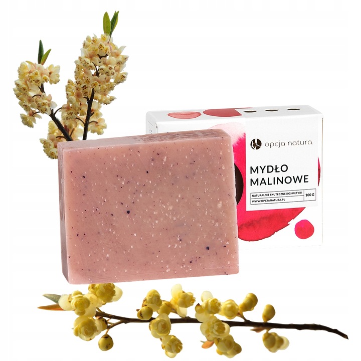 Сапун, Nature Option, Raspberry, Natural, Vegan