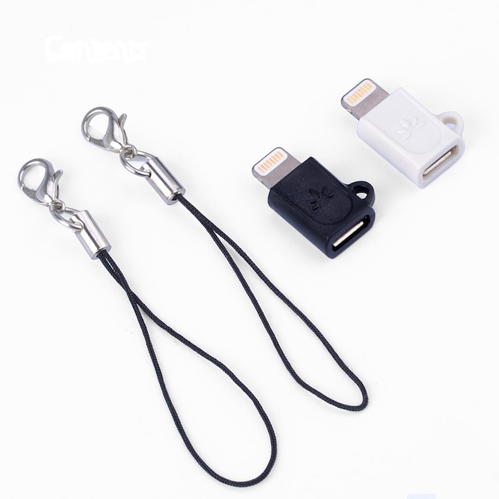 2x Lightning to Micro USB Avantree ST20 adapter csomag, MFI licenccel