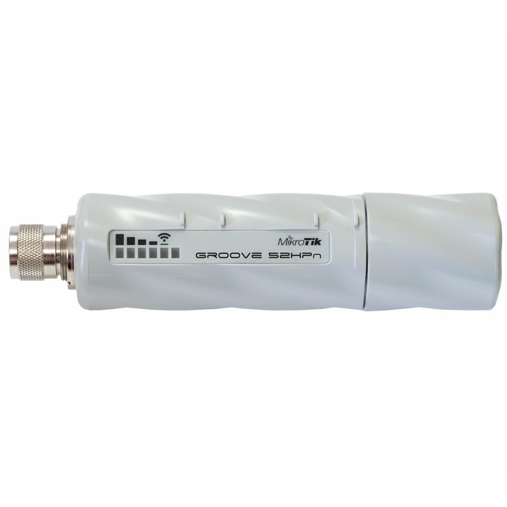 Hozzáférési pont MikroTik GrooveA 52, 2.4/5GHz, 802.11a/b/g/n, 600 MHz, 64 MB, 1xFE, Nv2 TDMA