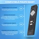 Telecomanda universala pentru Smart TV Philips 398GR10BEPHN, Ambilight, evoremote®, Neagra, baterii incluse