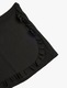 KOTON, Fusta mini cu volane, Negru, 104-110 CM
