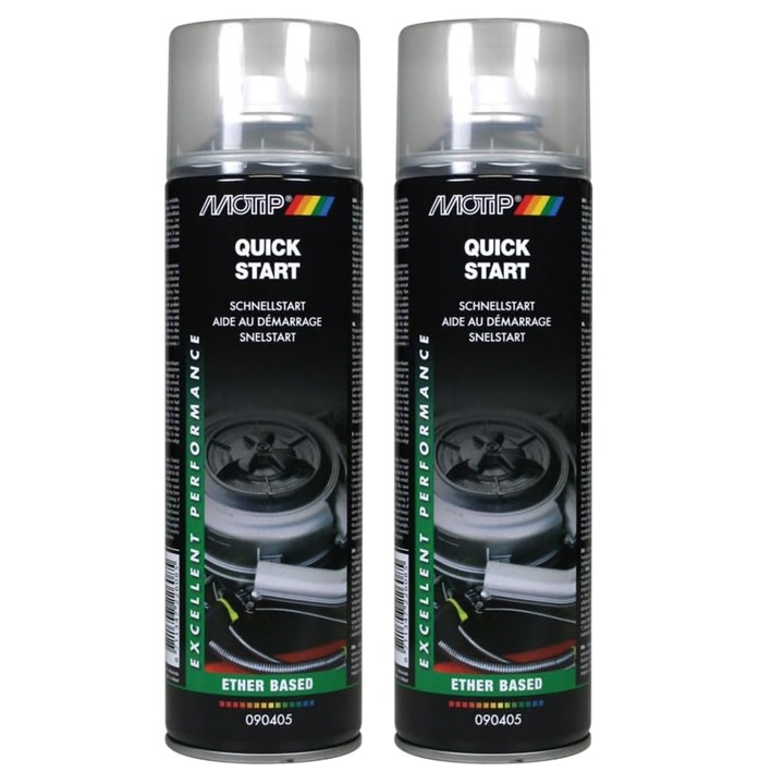 2 db Motip Spray csomag a motor gyors indításához 500 ml