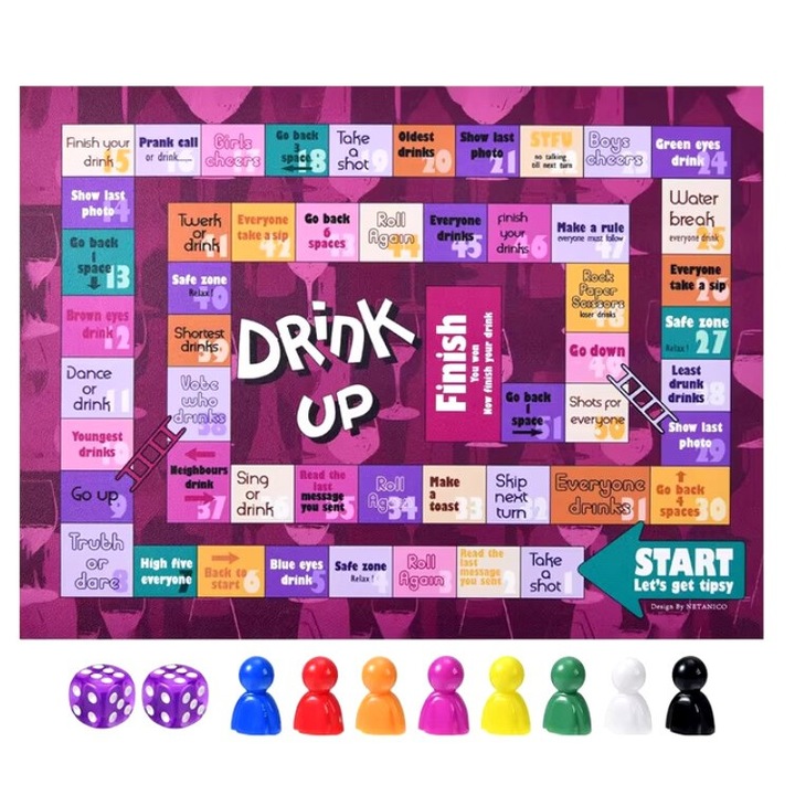 Настолна игра за възрастни EVNC, За пиене