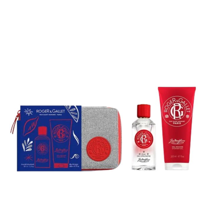 Kölni vízkészlet 100 ml + tusfürdő 200 ml, Roger & Gallet Jean Marie Farina