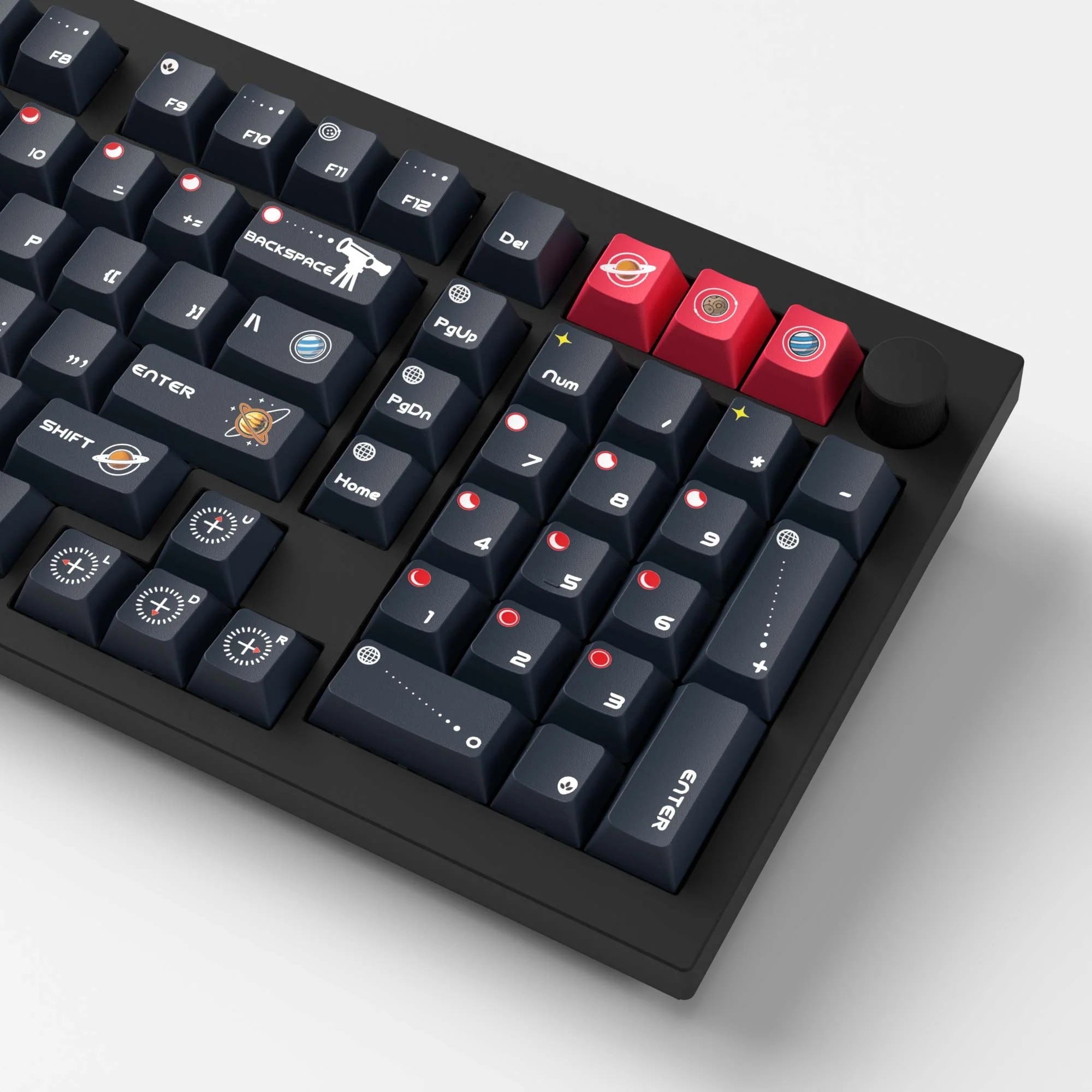 Kit butoane Keychron Cherry Profile Dye-Sub PBT Full Keycap Set Full ...
