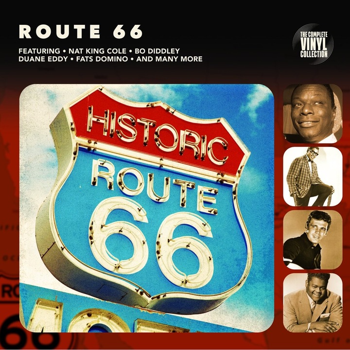 Various Artists(Chicago, Fats Domino, Nat King Cole) - Route 66 - LP