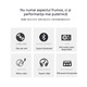Ретро грамофон, Fudisenn®, портативен, плейър за винил тип куфар, поддържа Bluetooth 5.0, поддържа слушалки, рубинен стил, поддържа винилови дискове 7 инча/10 инча/12 инча, 3 скорости, мръсно бял