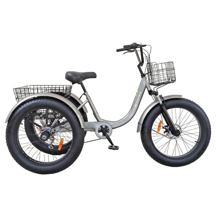 Tricicleta adulti Fat cu cos 20 inch Gri