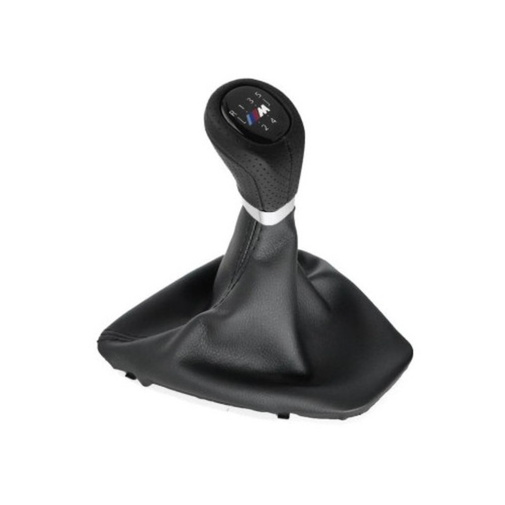 Sebességváltó gomb M logóval BMW 3-as sorozat E90, E91, E92, E93, 5 sebességes manuális