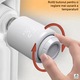 Termostat Inteligent ATOM DEALS®, ZigBee pentru radiator, supapa electronica digitala control prin aplicatie TuyaSmart, compatibil Google Home Alexa, economisire energie 30%, protectie anti-inghet, functie copii, afisaj LED, reglaj temperatura 5-30°C, alb