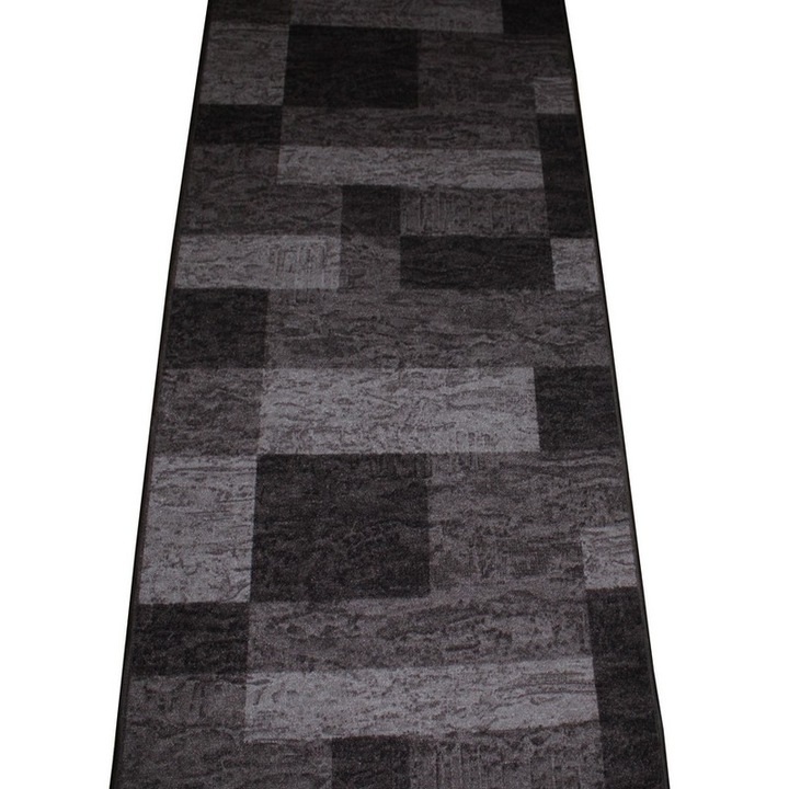 Traversa Mocheta Icona, maro, suport cauciuc, 80 x 100 cm