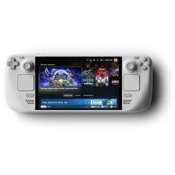 Consola gaming portabila Valve Steam Deck OLED 1TB SSD, Editie Limitata, 16GB RAM, 7.4 inch, 90 Hz, 1280 x 800 px, SteamOS 3.0, Alb