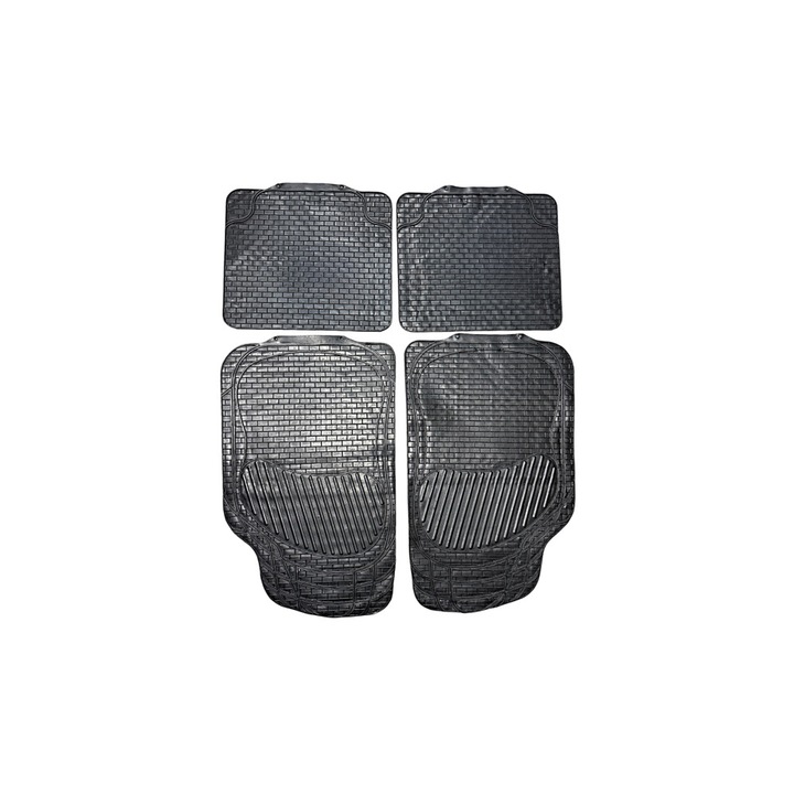 Set covorase auto universale din cauciuc 68.5 x 42cm/ 42 x 36cm