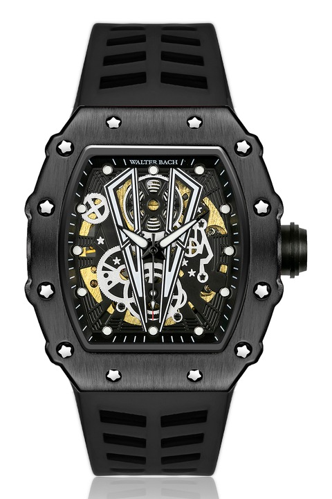 Walter Bach, Ceas automatic din silicon, Negru